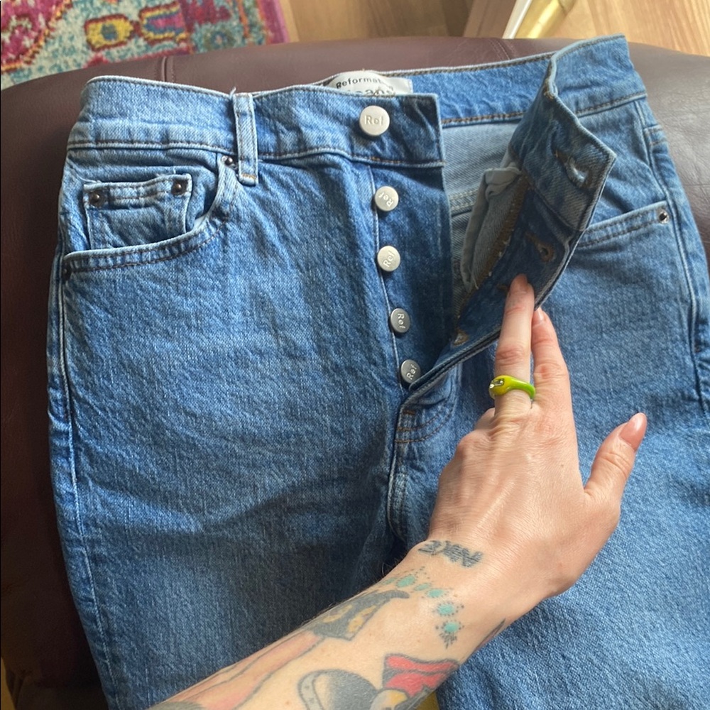 Reformation Blue Women's Jeans